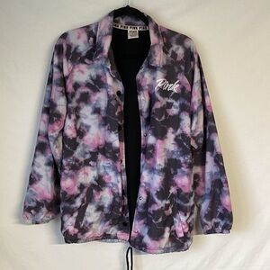 PINK Victoria's Secret Multicolor Bomber Jacket Size XS